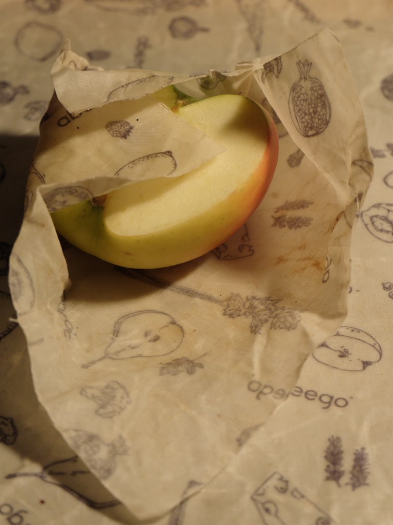 Apfel auf abeego tuch