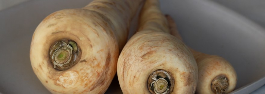 three parsnips