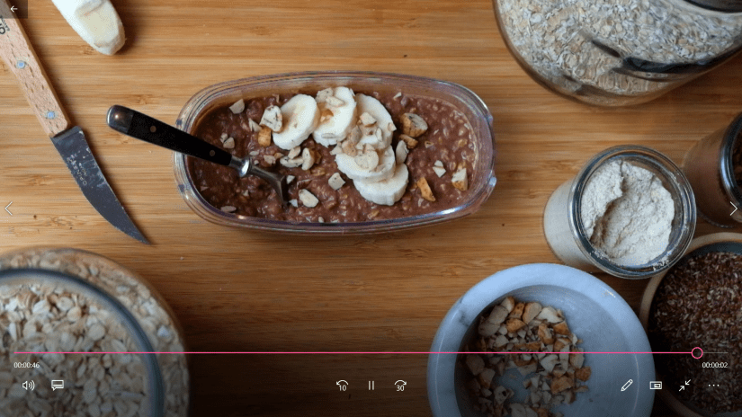 Link to porridge video