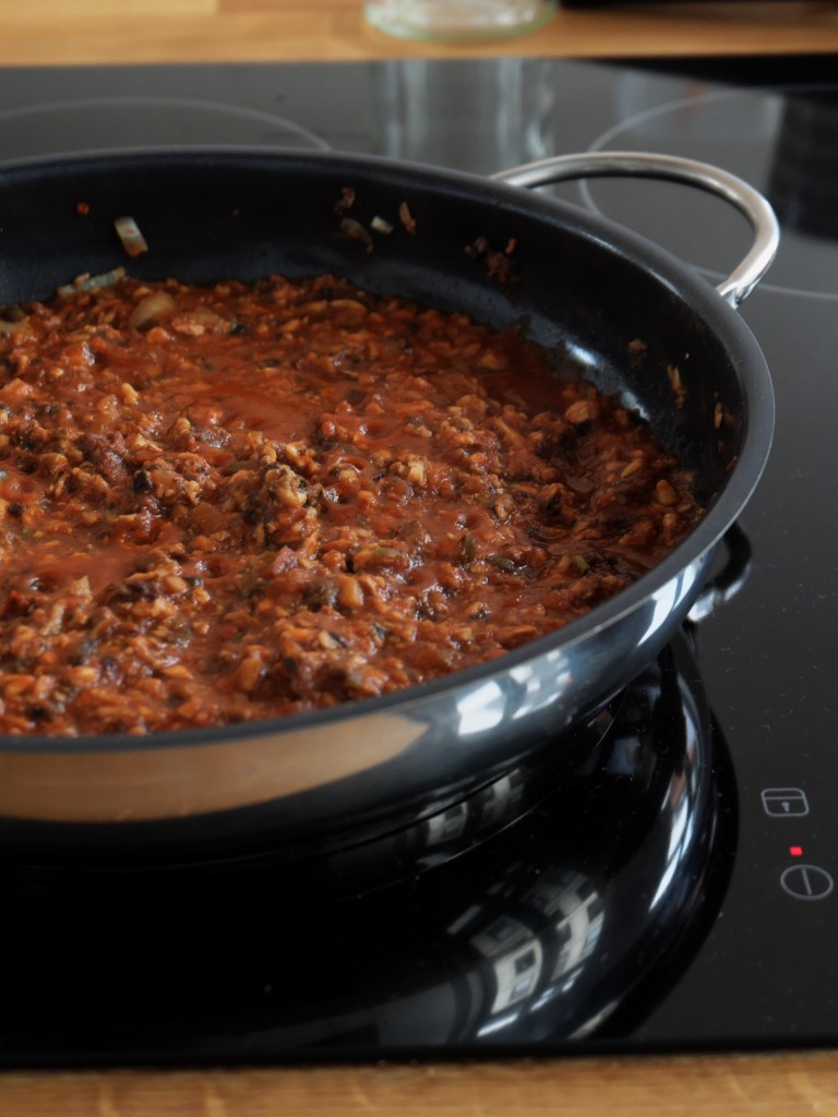 vegane Bolgnese Sauce